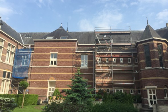 HBS Venlo renovatie leien dak